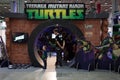 Ninja turtles stand at G! come giocare in Milan, Italy