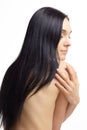 Nude Woman With Dark Hair