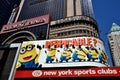 NYC: Despicable Movie Times Sq Billboard
