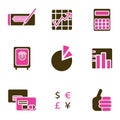 Office Object Icon Set