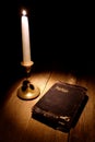 Old Holy Bible Antique Book In...