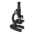 Old Microscope Black