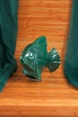 Old Object ,green Fish Piece O...