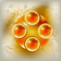 Orange Abstract Object