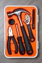 Orange Tools Box