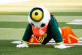 Oregon Ducks Mascot Puddles at Autzen Stadium