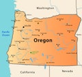 Oregon map