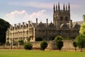 Oxford University College buildings