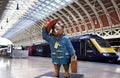 Paddington Bear at Paddington Station in London