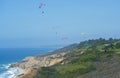 Para-gliders, Torrey Pines Golf Course, California