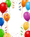 Party Balloons Background