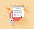 Pay Per Click Concept Illustra...