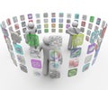 People Choose Apps On Projecte...