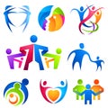 People Connected Symbols