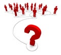 People And Question Marks