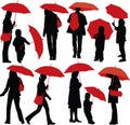 People With Umbrellas