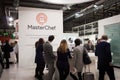 People visiting MasterChef stand at HOMI, home international show in Milan, Italy