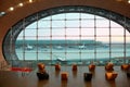 People In Waiting Room At Airp...