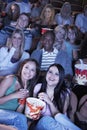 People Watching Film In Movie ...