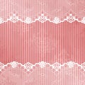 Pink And White Background With...
