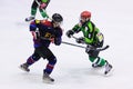 Players in action in the Ice Hockey final of the Copa del Rey