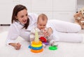 Playing With Mom - Baby Girl A...