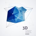 Polygonal Geometric, Vector 3D...