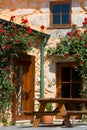 Porch With Beautiful Flowers