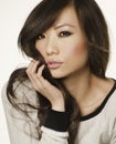 Portrait Of A Beautiful Asian ...