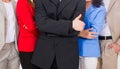 Portrait Group Of Business Pe...