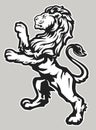 Standing Proud Lion
