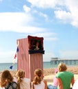 Punch and Judy by the seaside