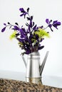 Purple And Gree Flowers
