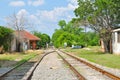 Railroad tracks in Tyler, Texas