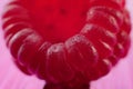 Raspberry Fruit Part Macro