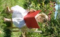 Reading In The Garden