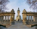 Rear View of King Alfonso XII Monument