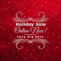 Red Christmas Background With ...