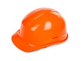 Red Hard Hat On White