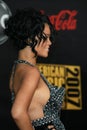 Rhianna arriving at the 2007 American Music Awards. Nokia Center, Los Angeles, CA. 11-18-07