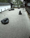 Rock Garden In Kyoto, Japan