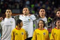 Romanian footballer lines up
