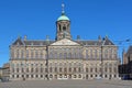 Royal palace in amsterdam netherlands at the dam square of Royalty Free Stock Photography