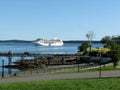 Royal Princess ship in Bar Harbor USA