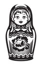 Russian Matrioshka. Illustrati...