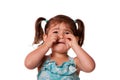 Sad Crying Little Toddler Girl