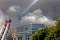 San Francisco - houses on fire