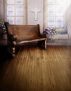 Sanctuary Church Pew