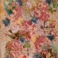 Scrapbook Painted Collage Back...