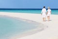 Senior Romantic Couple Walking...